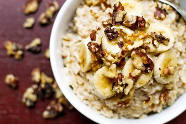 nutty-banana-oatmeal-oats-recipe-for-weight-loss